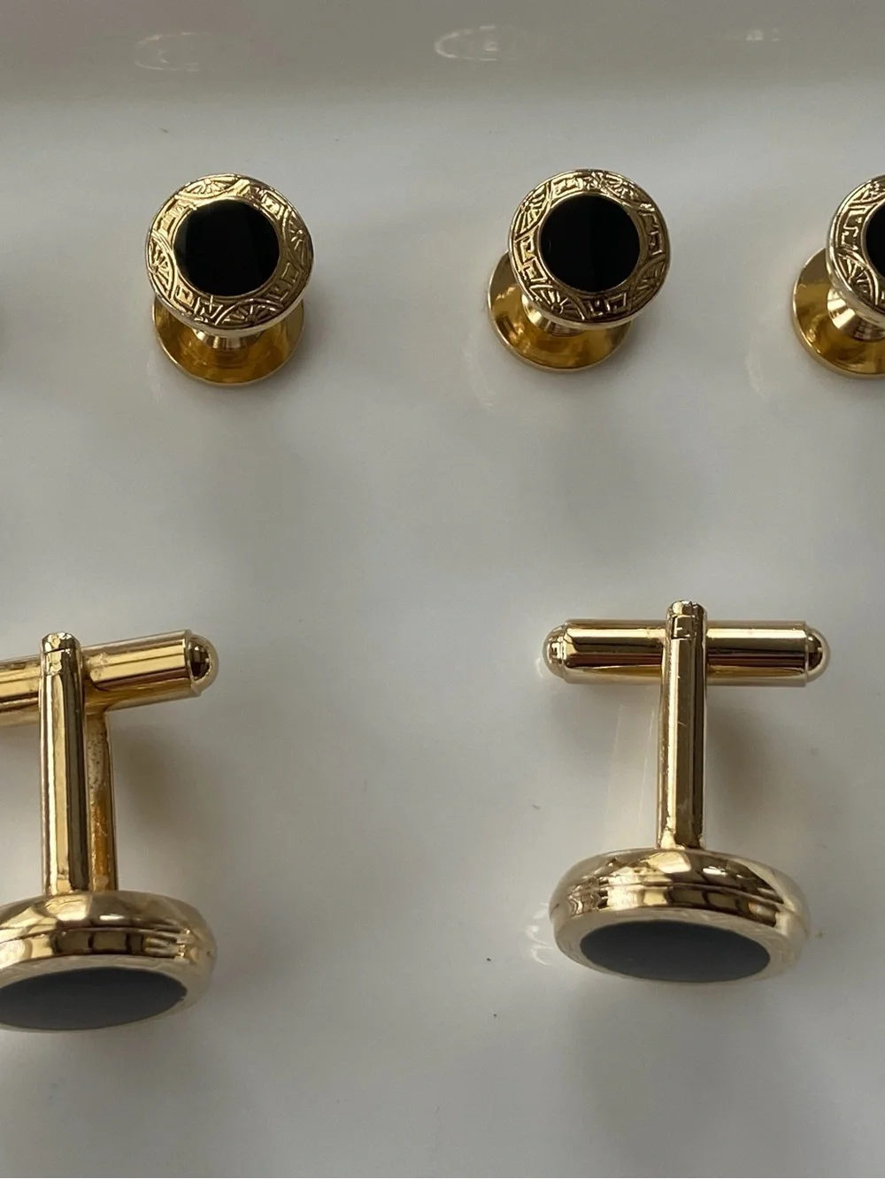 J j Weston elegant gold